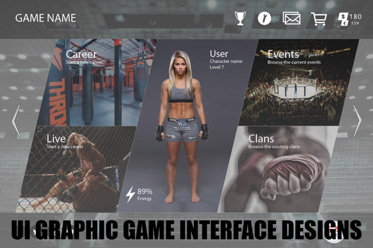 Video Games Interface Designs