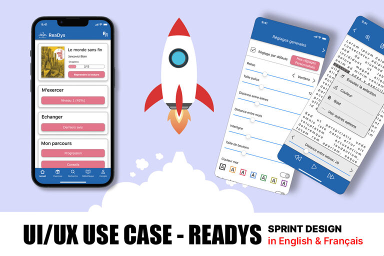 Use Case UI/UX – ReaDys Design Sprint
